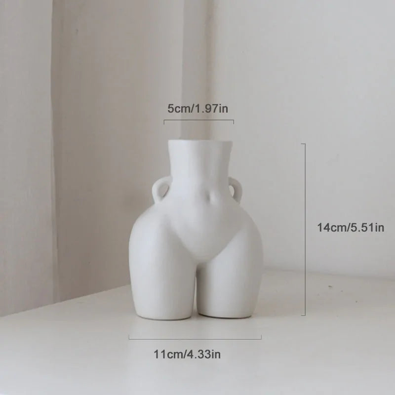 Human Body Ceramics Vases